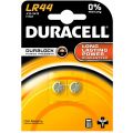 LR44 - Duracell pack of 2 A76 Alkaline Button Cell